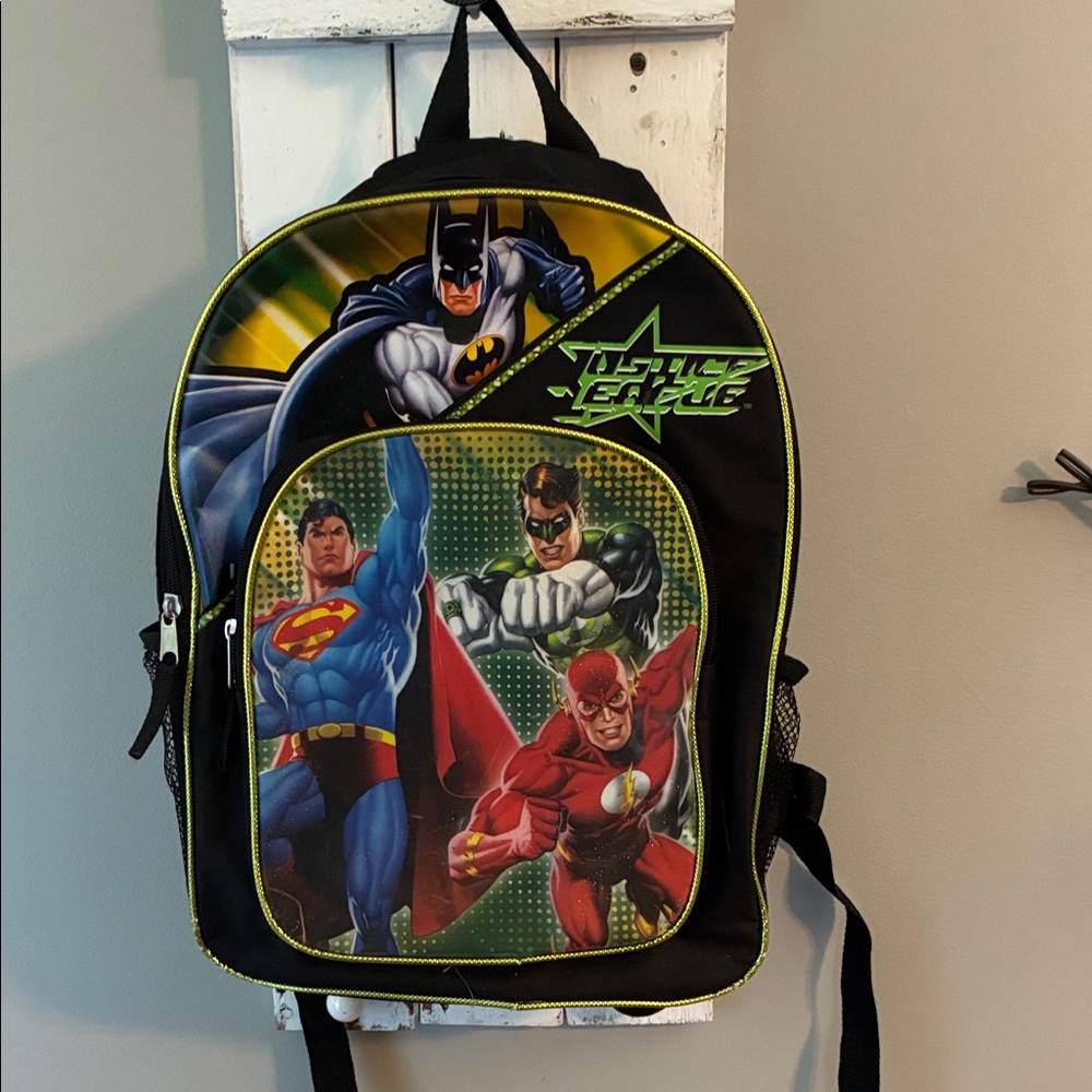 Kids Justice League backpack